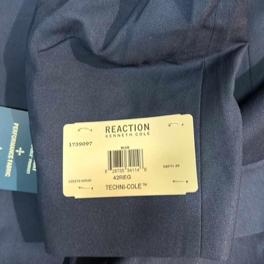Kenneth Cole Reaction Men's Blue Suit Jacket